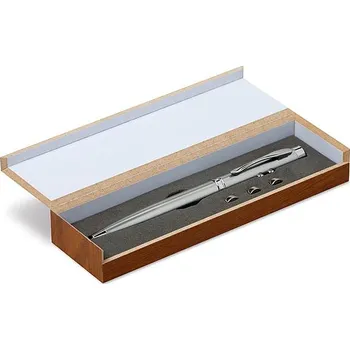 Pero, laserové ukazovátko , stříbrná