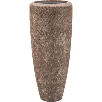 Květináč Moderní květináč Baq Polystone Rough, Partner Rock (with liner) 37x90cm