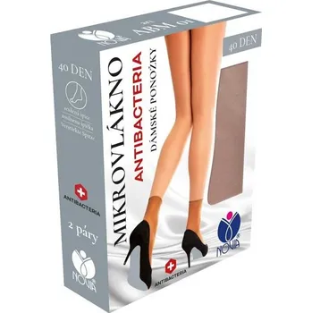 Dámské punčochy Novia Ponožky Mikrovlákno 40den ABM01 Barva: tělová 1389, Velikost: 25-27