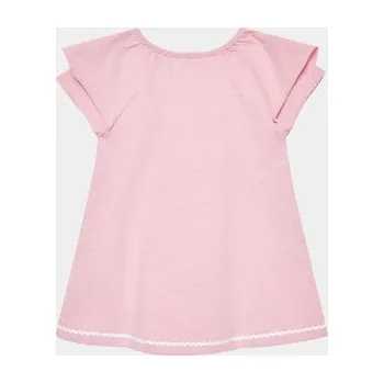 Dámské šaty United Colors Of Benetton Každodenní šaty 3LHAAV006 Růžová Regular Fit 74