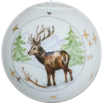 Vánoční ozdoba E-myslivost Myslivecké vánoční ozdoby - koule Jelen