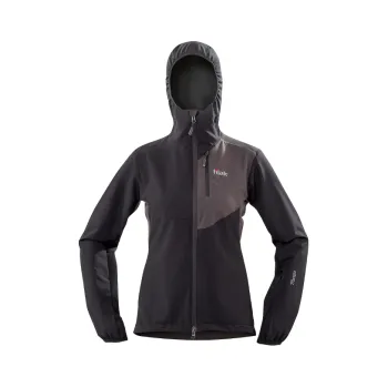 Pánská softshellová bunda Tilak Trango s kapucí Lady caviar black / carbon M; Černá bunda + DÁREK DLE VÝBĚRU!