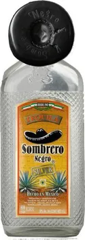 Tequila Sombrero Negro Silver Tequila 38 % 1 l