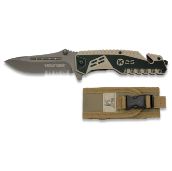 Bojový nůž Nůž K25 Attraction 2 Coyote-Black / 8.9cm