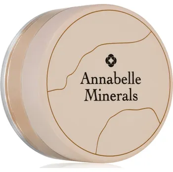 Make-up Annabelle Minerals Coverage Mineral Foundation minerální pudrový make-up pro dokonalý vzhled odstín Pure Light 4 g