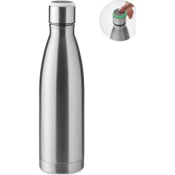 Láhev Láhev s dvojitou stěnou 500 ml - DEREO, stříbrná mat