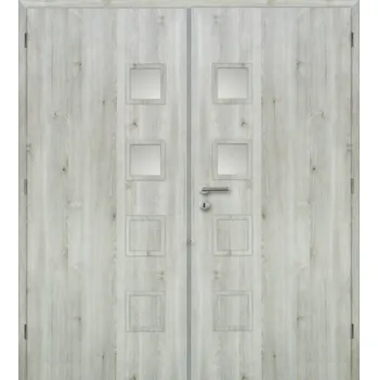 Interiérové dveře DOORNITE folie dveře interiérové 165 cm GIGA 2 dvoukřídlé laminované