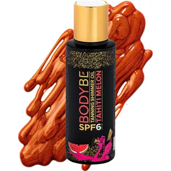 Přípravek na opalování Bodybe Tahiti Melon opalovací olej SPF6 100 ml