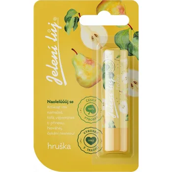 Péče o rty Regina Hruška pomáda na rty - jelení lůj v blistru 4,5 g