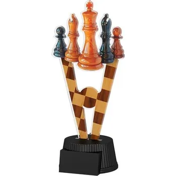 Poháry Bauer Akrylátová trofej ACUTN001M32 | Šachy