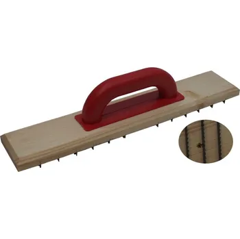 Zdenické nářadí Toptrade Profi Tools Toptrade Škrabák velký, dřevěný, na ytong, 450 x 85 mm, profi /105412/