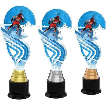 Poháry Bauer Akrylátová trofej ACTAS0010 | Biatlon