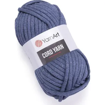 Příze Pletací / háčkovací příze YarnArt CORD YARN 761 jeansově modrá, jednobarevná 250g/73m