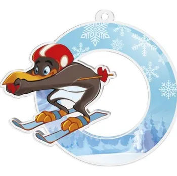 Poháry Bauer Akrylátová medaile MDAKM16 | Sjezdové lyžování