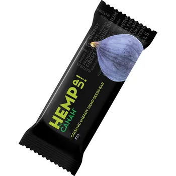 HEMP UP! Konopná protein energetická tyčinka Fíková 48 g