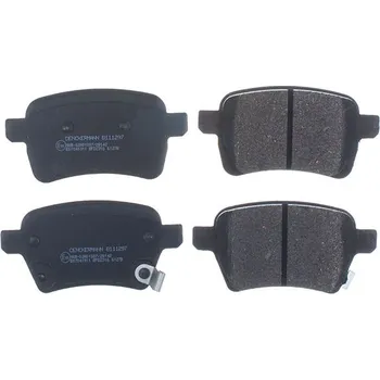 Brzdová destička Sada brzdových destiček, kotoučová brzda DENCKERMANN B111297