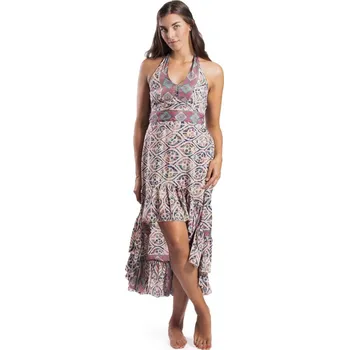 Dámské šaty Dlouhé šaty NIDHI modro-krémové