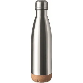 Láhev Láhev s dvojitou stěnou 600 ml - ASPEN CORK, stříbrná mat