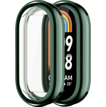 Silikonový kryt pro Xiaomi Smart Band 8 - Zelený