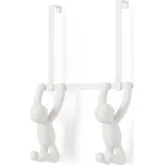 Bílý plastový věšák na dveře 22 cm Buddy – Umbra ID_1534328