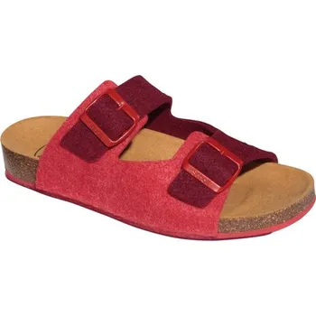 Dámská zdravotní obuv Scholl SPIKEY8 červená dámská zdravotní domácí obuv