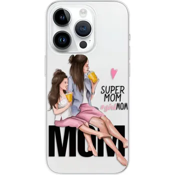 Pouzdro na mobilní telefon Odolné silikonové pouzdro iSaprio - Milk Shake - Brunette - iPhone 15 Pro