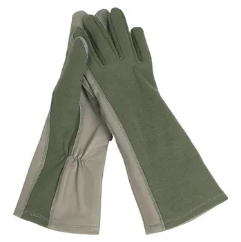 Pilotní nomex rukavice Mil-Tec, olivové, XL