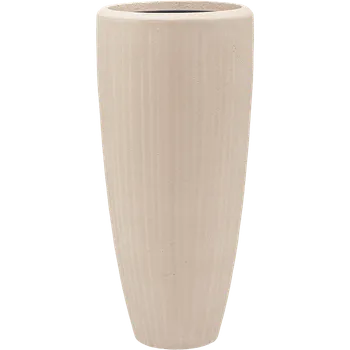 Květináč Moderní květináč Baq Polystone Plain, Partner Natural (with liner)30x70cm