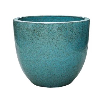 Květináč Moderní keramický květináč Pure, Couple Turquoise 59x51cm