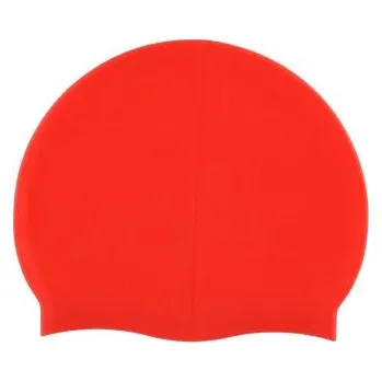 Plavecká čepice Teddies Čepice koupací červená
