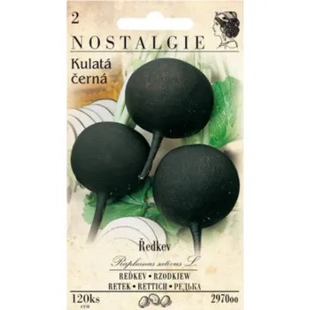 Semeno Nostalgie Ředkev kulatá černá 120 ks