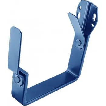 okap Hák hliníkový hranatý do krokve modrý 400 mm