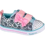 Vzorované dívčí tenisky Skechers Sparkle Lite-Lil Heartsland 314754N-DMLT Velikost: 25