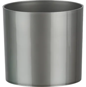 Obal na květináč Cylinder 6 Barva: Stříbrná