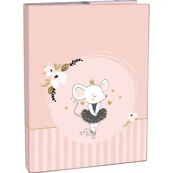 desky na sešit Box na sešity A4 STIL (Helma) - Dancing mouse
