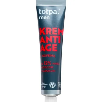 Pleťový krém Tołpa Men vyhlazující pleťový krém pro korekci známek stárnutí s kofeinem pro muže 40 ml