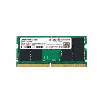 Operační paměť Transcend paměť 16GB JM DDR5 5600 SO-DIMM 1Rx8 2Gx8 CL46 1.1V