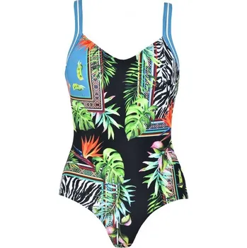 Dámské plavky Dámské jednodílné plavky Naturana 73364 barevné Barva: barevné, Velikost: 85B