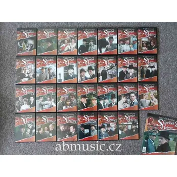 DVD SHERLOCK HOLMES Komplet - Exkluzivní kolekce na 27 DVD !!! Raritní (2010) 27DVD