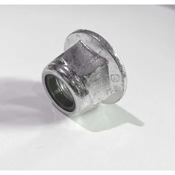 Matice Matice M6 samojistící - s límcem, pevnost 8. Zn. DIN 6926