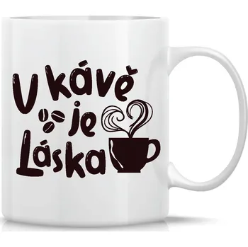 Sada nádobí Hrnek - V kávě je láska