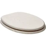 WC prkénko samosklápěcí Glacera MDF softclose imitace dřeva ancona