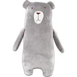Tegatex Plyšák - polštářek - Šedý medvěd 53 cm