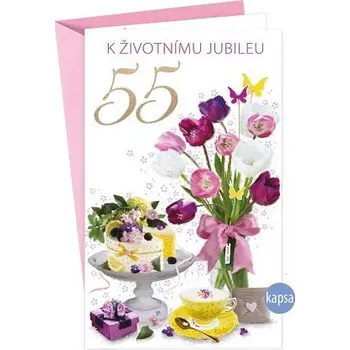 ARGUS Přání k narozeninám 55 15-6447c55
