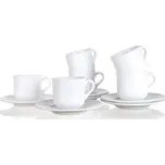 BORMIOLI Sada šálků s podšálkem EBRO, 6 ks, OK