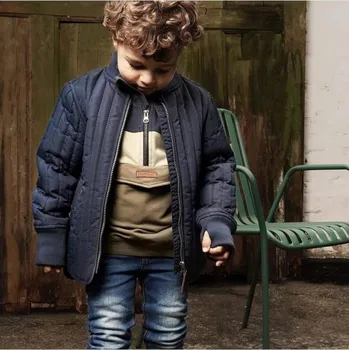 Chlapecká bunda EN-FANT Thermal Jacket Blue Nights 104 (doporučená výška 102-109cm)