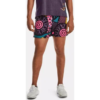 Pánské kraťasy Under Armour UA WE RUN IN PEACE SHORT-PPL - fialová Velikost: L