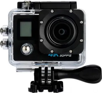 Sportovní kamera Voděodolná akční sportovní kamera černá + dálkový ovladač