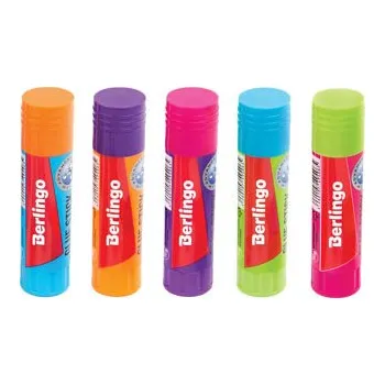 Kancelářské lepidlo Lepidlo tyčinka Fuze, 10g, 24ks, Berlingo