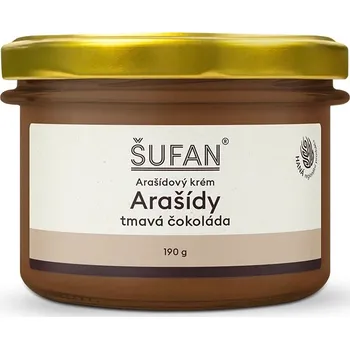Arašídovo-čokoládové máslo 190g, Šufan